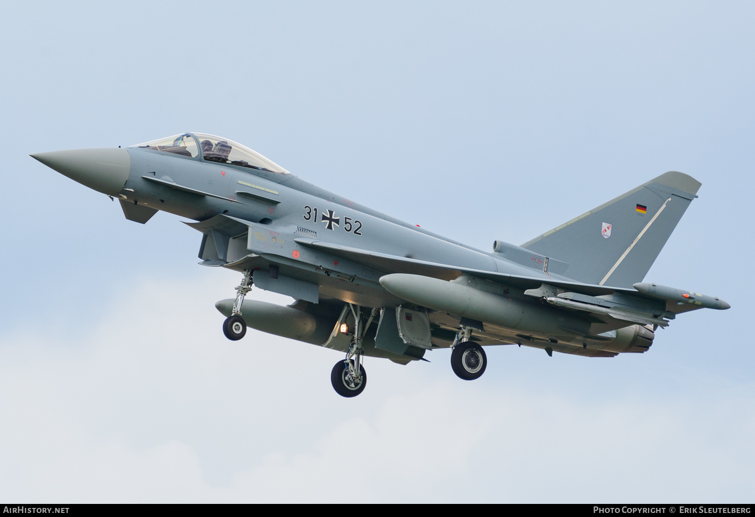 Aircraft Photo of 3152 | Eurofighter EF-2000 Typhoon S | Germany - Air Force | AirHistory.net #272223