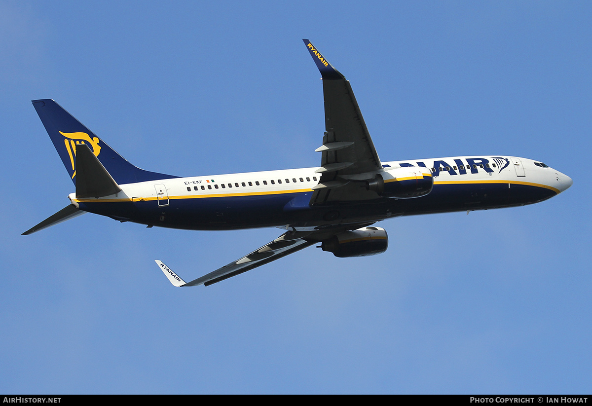 Aircraft Photo of EI-EKF | Boeing 737-8AS | Ryanair | AirHistory.net #272227