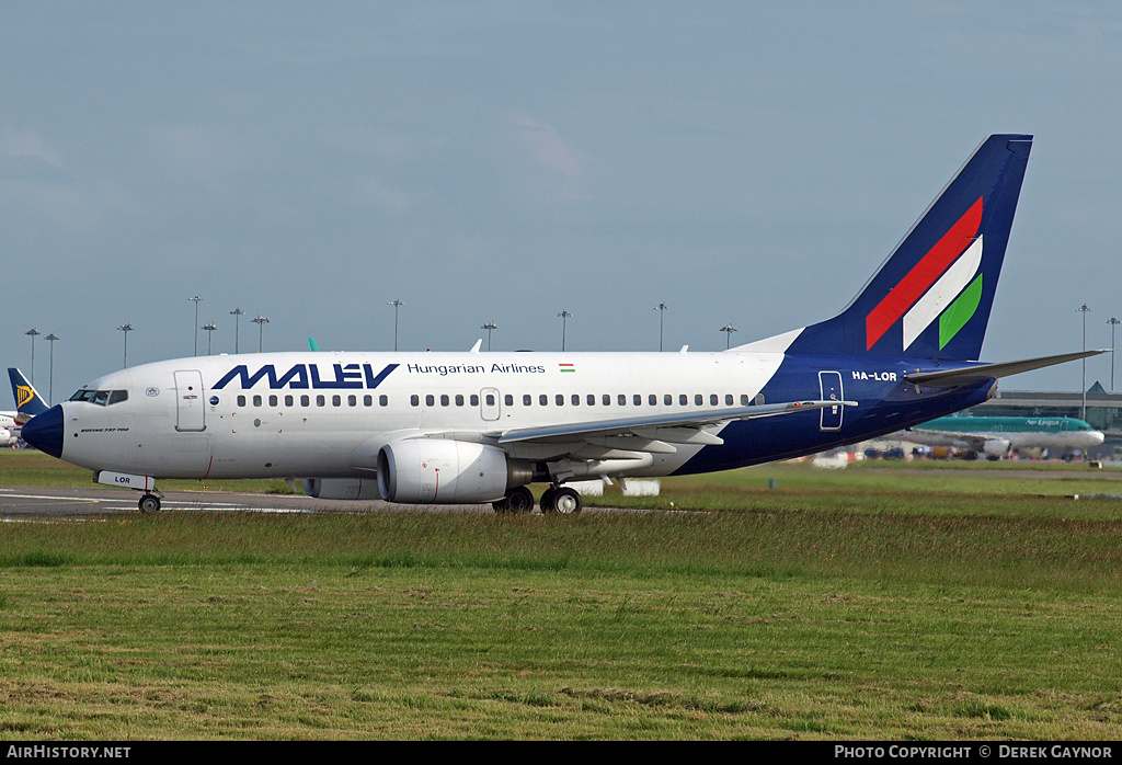 Aircraft Photo of HA-LOR | Boeing 737-7Q8 | Malév - Hungarian Airlines | AirHistory.net #272237