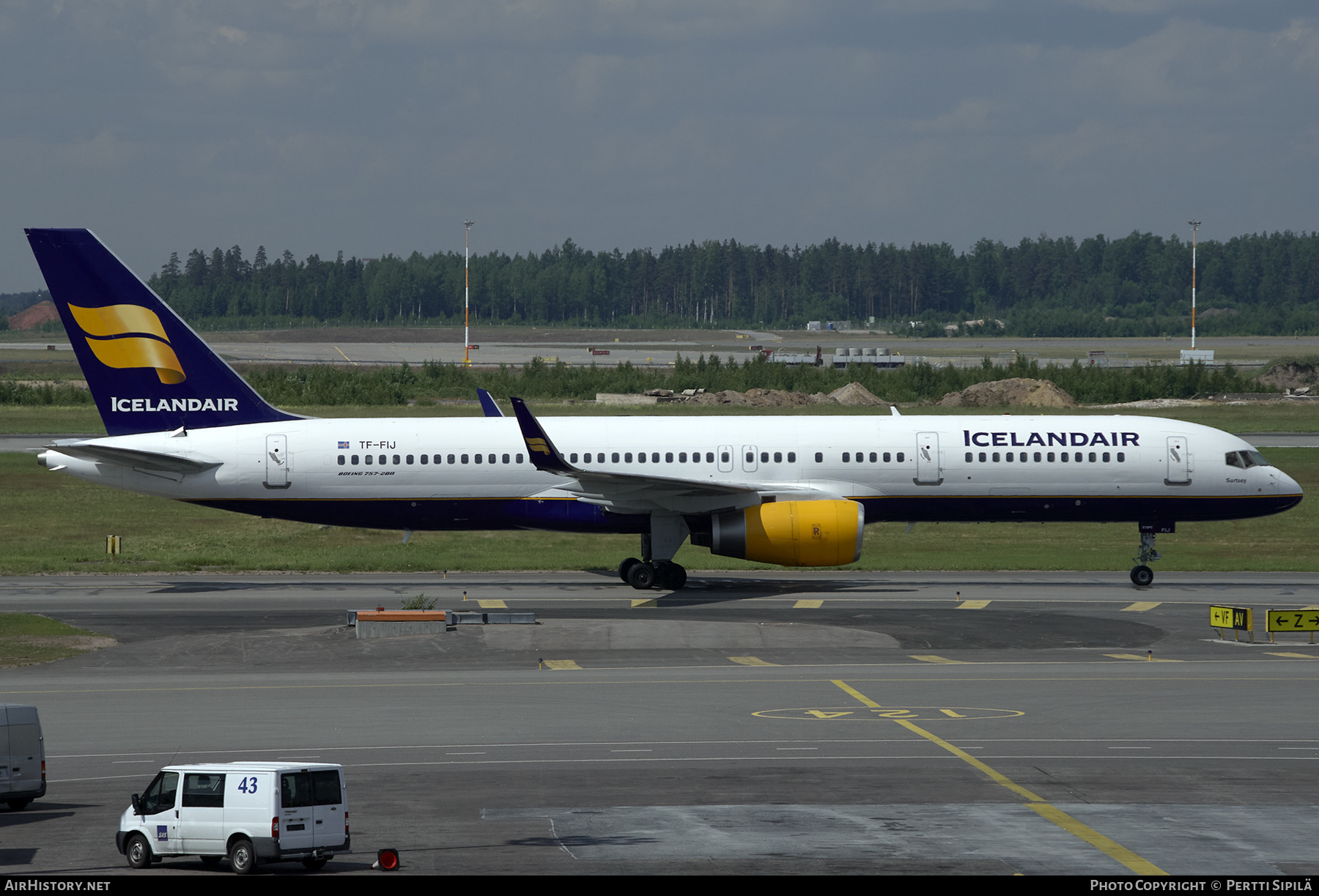 Aircraft Photo of TF-FIJ | Boeing 757-208 | Icelandair | AirHistory.net #272241