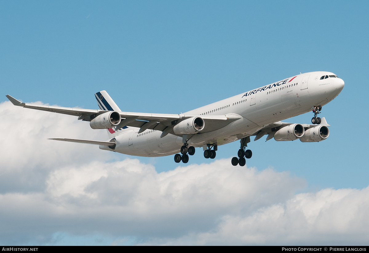 Aircraft Photo of F-GLZJ | Airbus A340-313 | Air France | AirHistory.net #272263