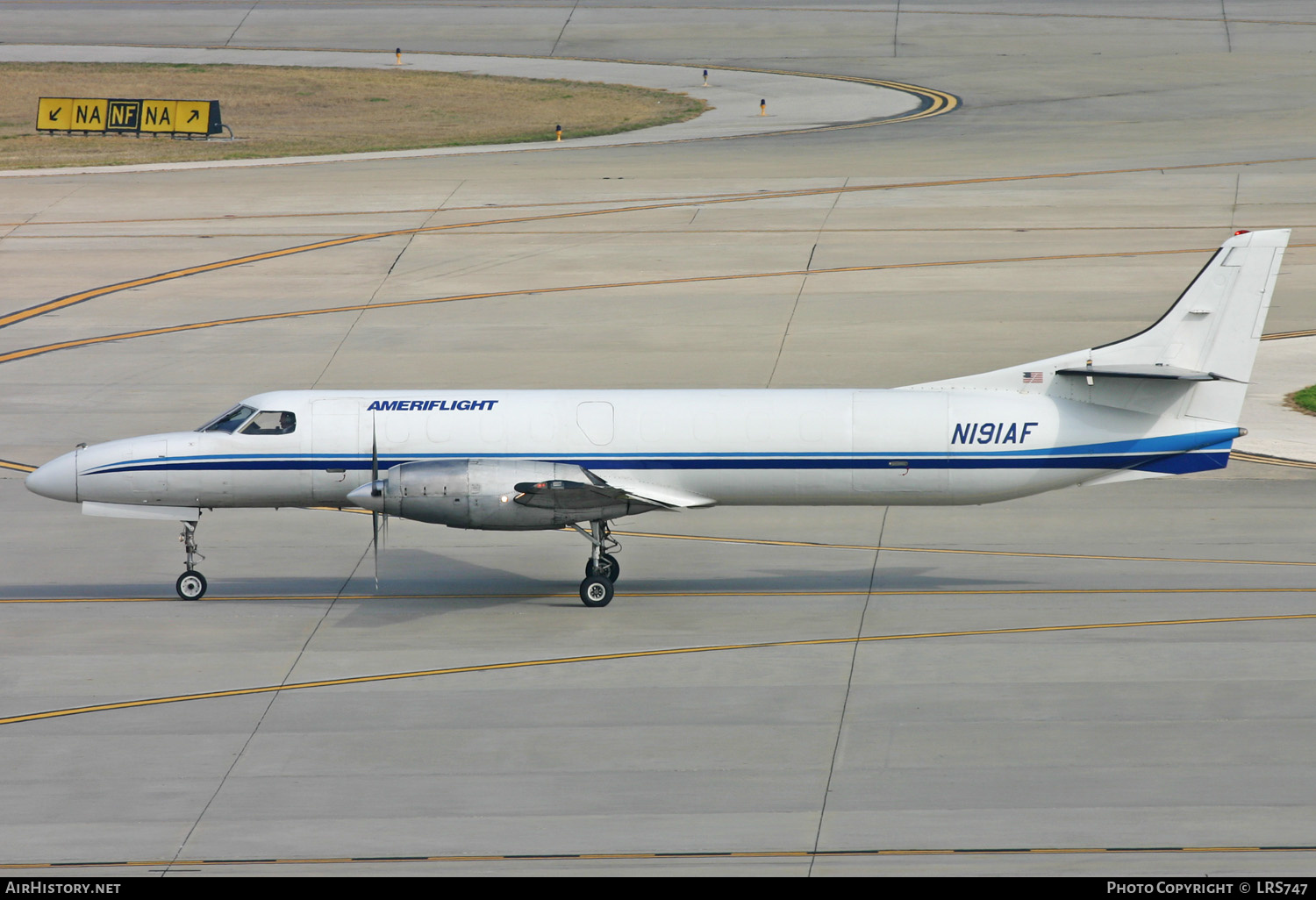 Aircraft Photo of N191AF | Fairchild Swearingen SA-227AC Metro III | Ameriflight | AirHistory.net #272267