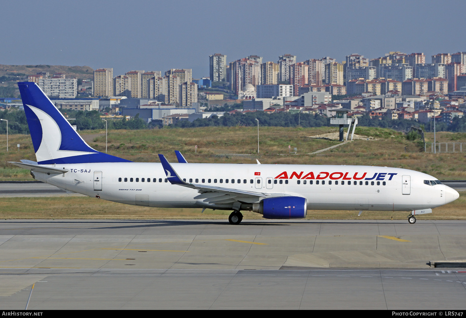 Aircraft Photo of TC-SAJ | Boeing 737-8AS | AnadoluJet | AirHistory.net #272268