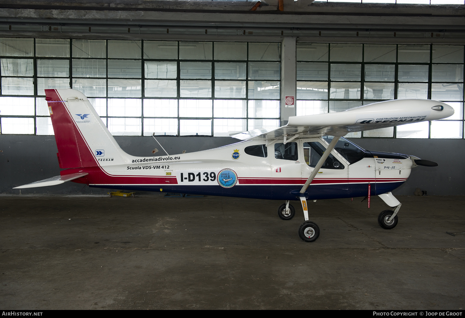 Aircraft Photo of I-D139 | Tecnam P-92JS Echo | Aeroclub Casale Monferrato | AirHistory.net #272282
