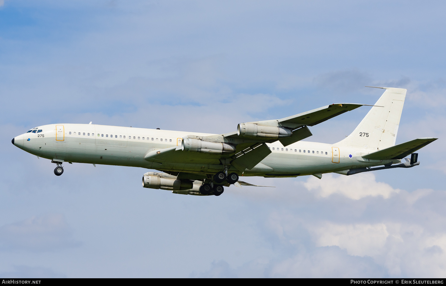 Aircraft Photo of 275 | Boeing 707-3P1C(KC) | Israel - Air Force | AirHistory.net #272286