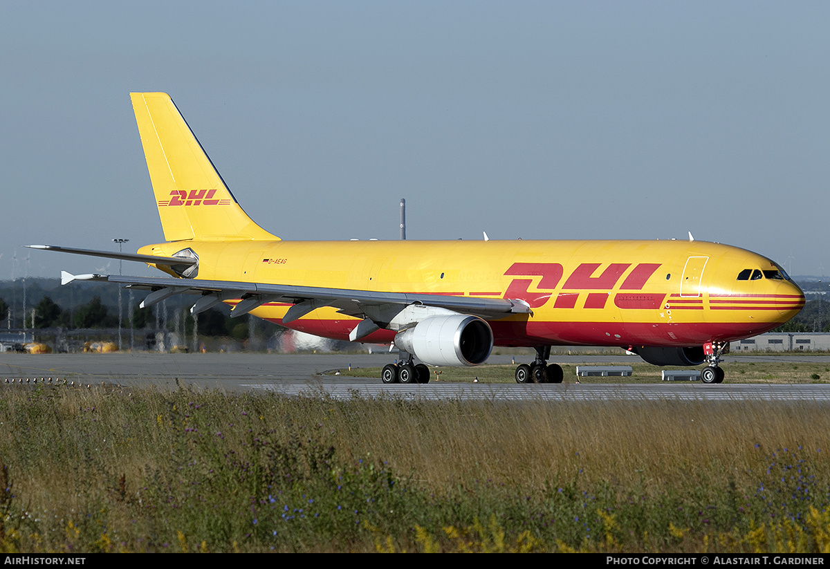 Aircraft Photo of D-AEAG | Airbus A300B4-622R(F) | DHL International | AirHistory.net #272289