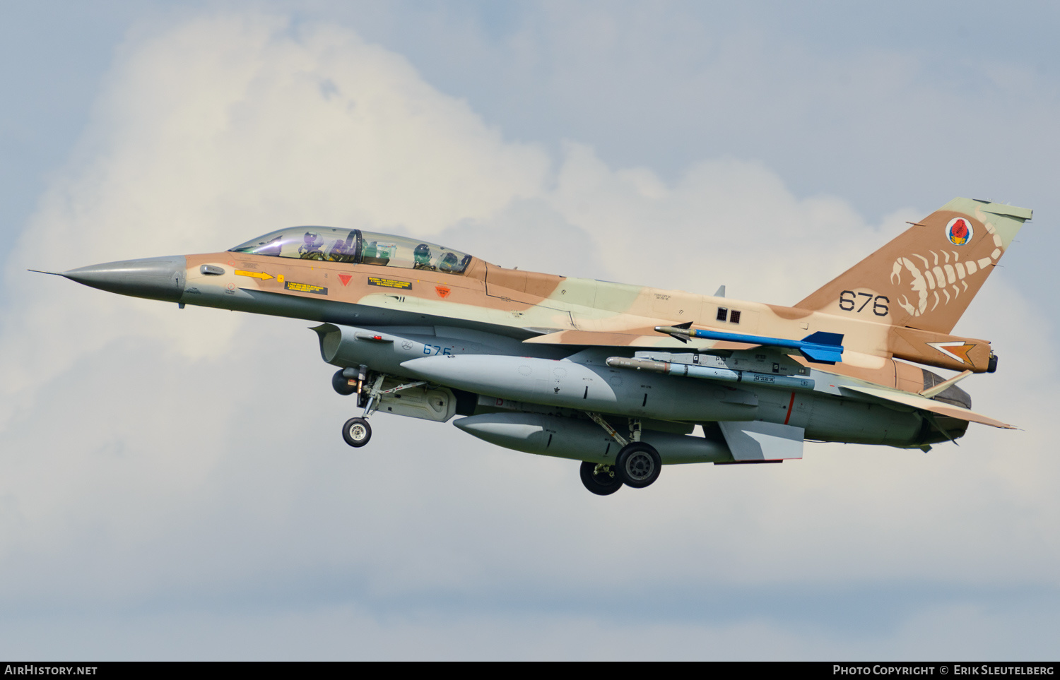 Aircraft Photo of 676 | General Dynamics F-16D Barak | Israel - Air Force | AirHistory.net #272297