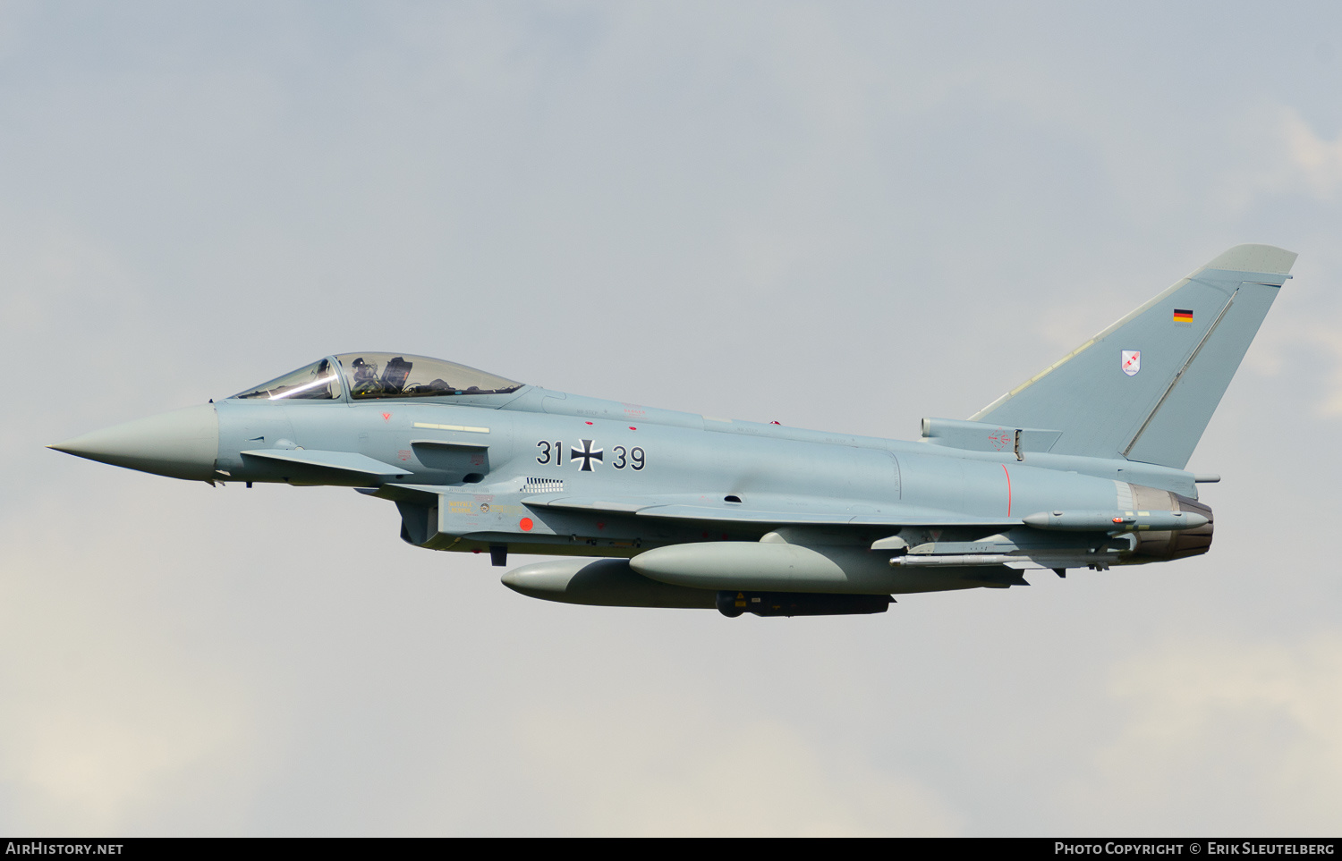 Aircraft Photo of 3139 | Eurofighter EF-2000 Typhoon S | Germany - Air Force | AirHistory.net #272309
