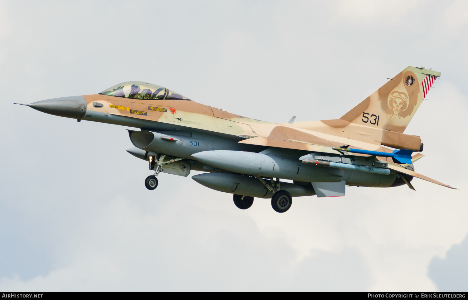 Aircraft Photo of 531 | General Dynamics F-16C Barak | Israel - Air Force | AirHistory.net #272310