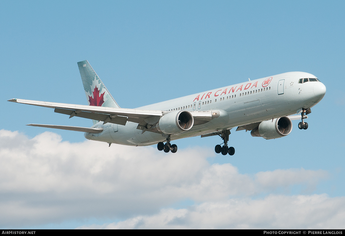 Aircraft Photo of C-FCAE | Boeing 767-375/ER | Air Canada | AirHistory.net #272319