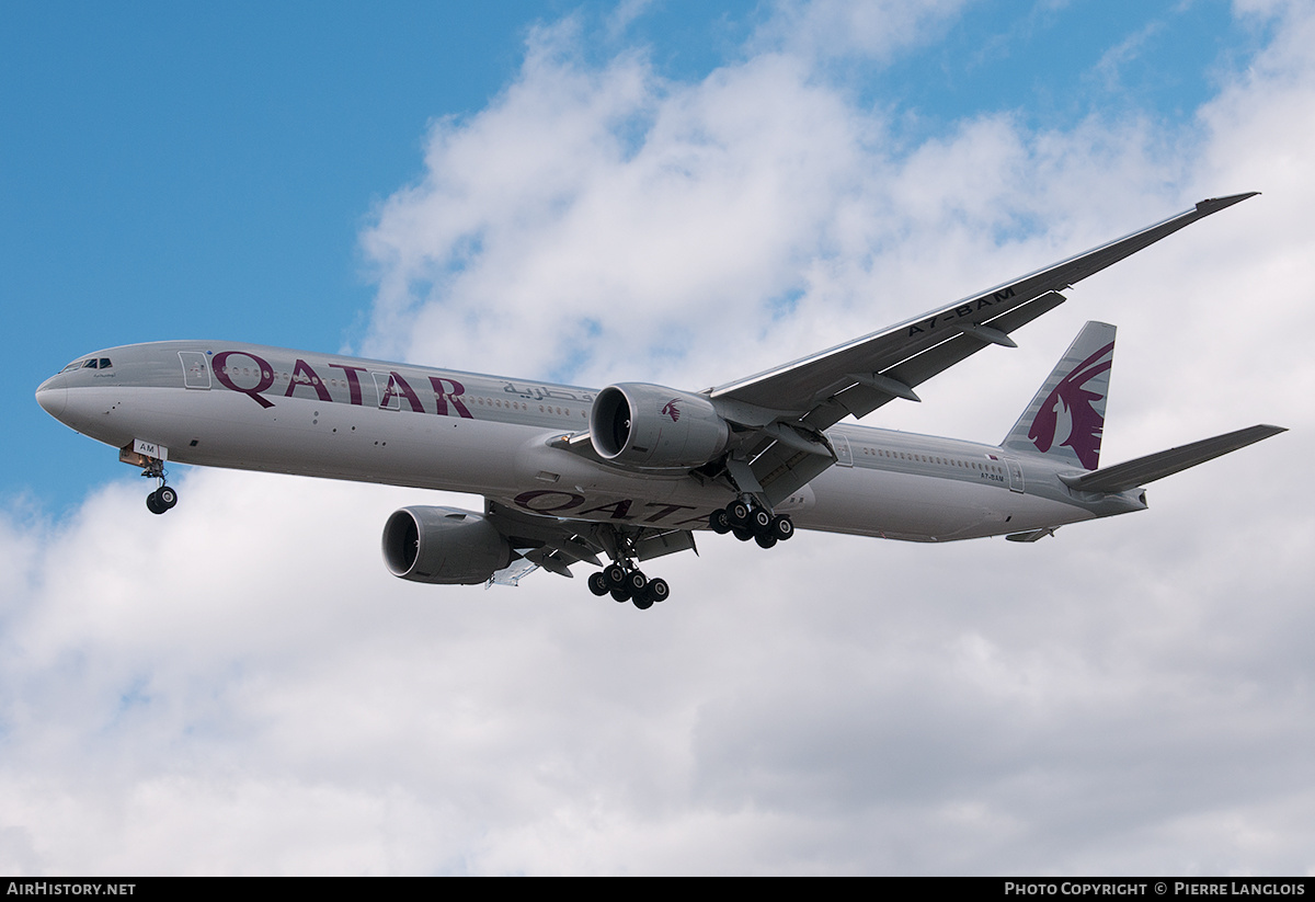 Aircraft Photo of A7-BAM | Boeing 777-3DZ/ER | Qatar Airways | AirHistory.net #272320