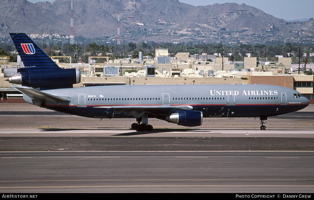 Aircraft Photo of N1847U | McDonnell Douglas DC-10-10 | United Airlines | AirHistory.net #272325