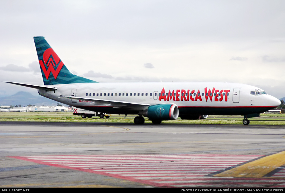 Aircraft Photo of N313AW | Boeing 737-3S3 | America West Airlines | AirHistory.net #272344