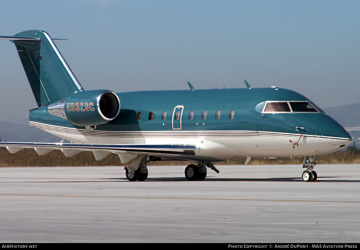 Aircraft Photo of N832SC | Bombardier Challenger 604 (CL-600-2B16) | AirHistory.net #272348