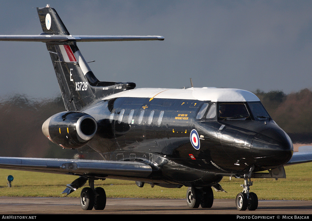 Aircraft Photo of XS728 | Hawker Siddeley HS-125-2 Dominie T1 | UK - Air Force | AirHistory.net #272351