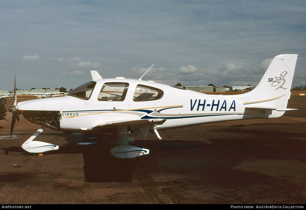 Aircraft Photo of VH-HAA | Cirrus SR-22 G2 | AirHistory.net #272365