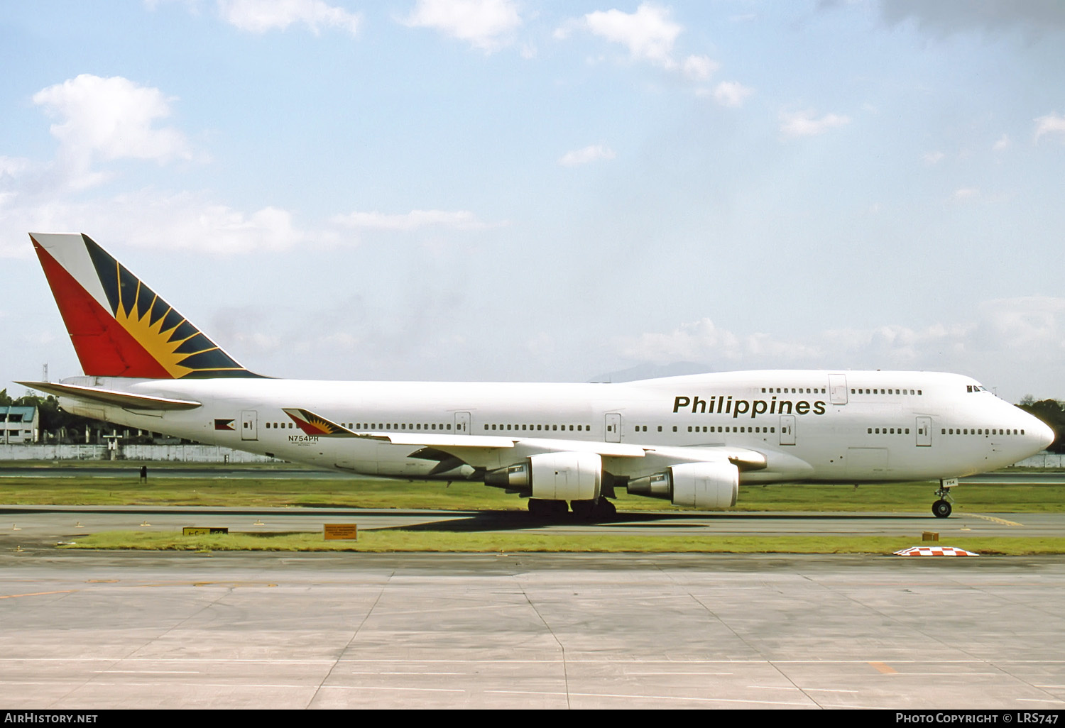 Aircraft Photo of N754PR | Boeing 747-4F6 | Philippine Airlines | AirHistory.net #272374