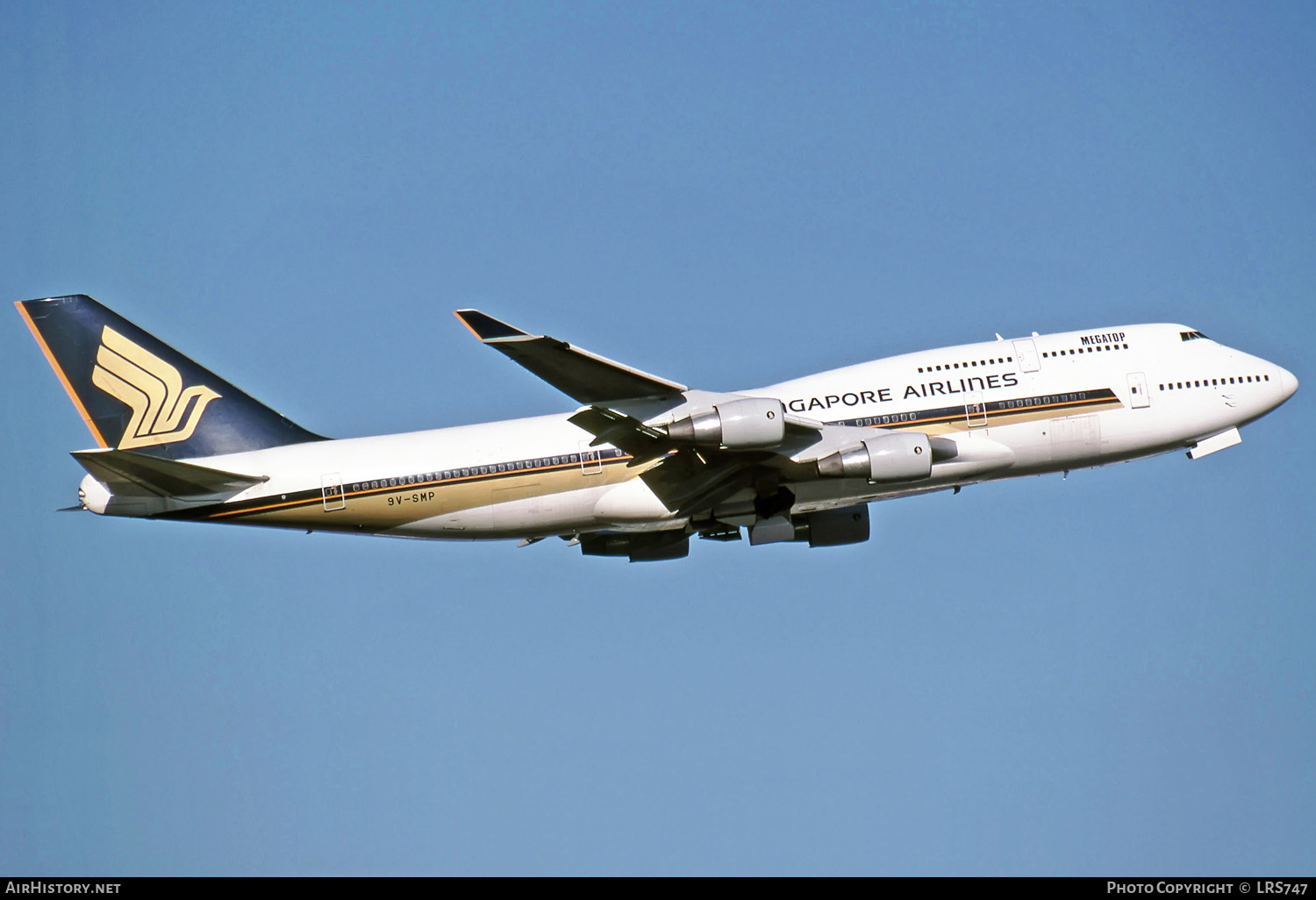 Aircraft Photo of 9V-SMP | Boeing 747-412 | Singapore Airlines | AirHistory.net #272394