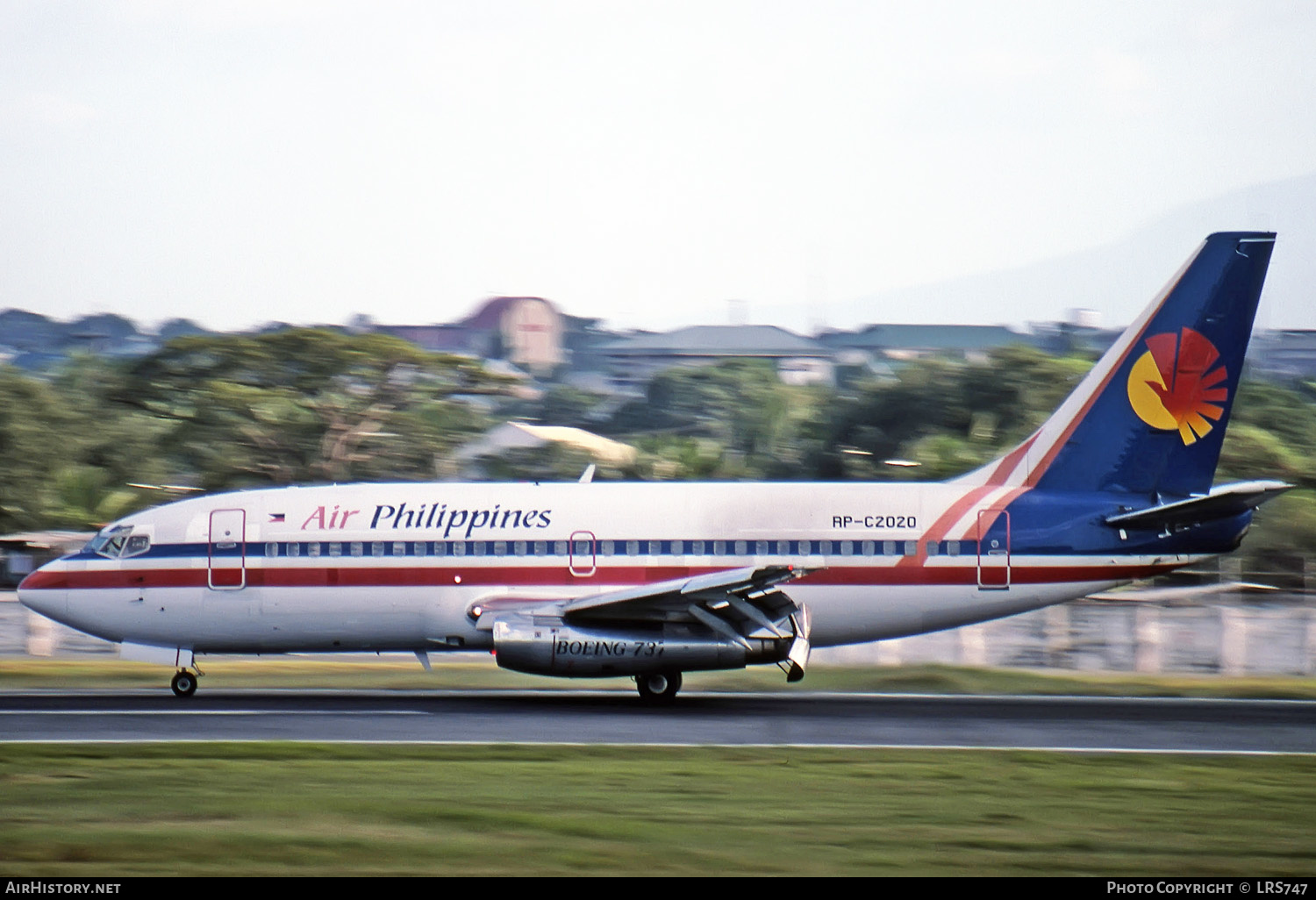 Aircraft Photo of RP-C2020 | Boeing 737-222 | Air Philippines | AirHistory.net #272398