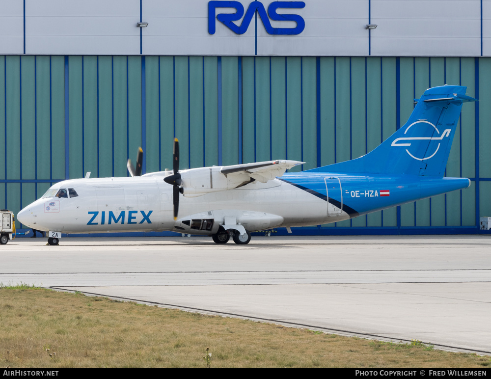 Aircraft Photo of OE-HZA | ATR ATR-42F-300 | Zimex Aviation | AirHistory.net #272424