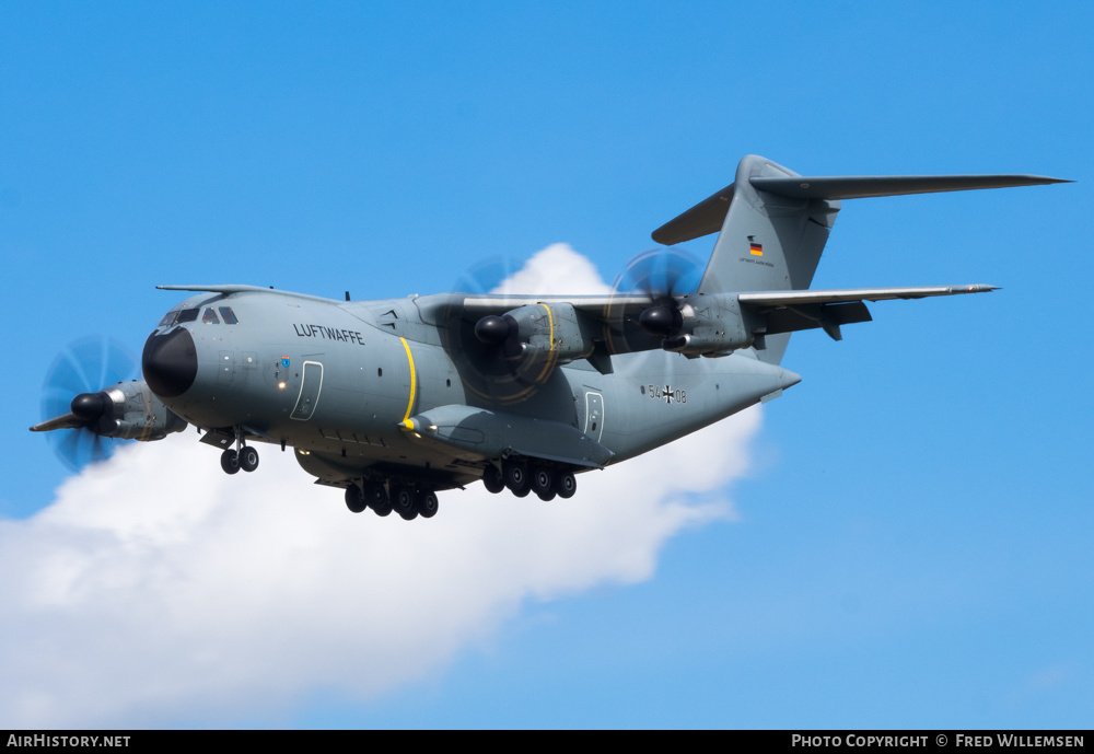 Aircraft Photo of 5408 | Airbus A400M Atlas | Germany - Air Force | AirHistory.net #272427