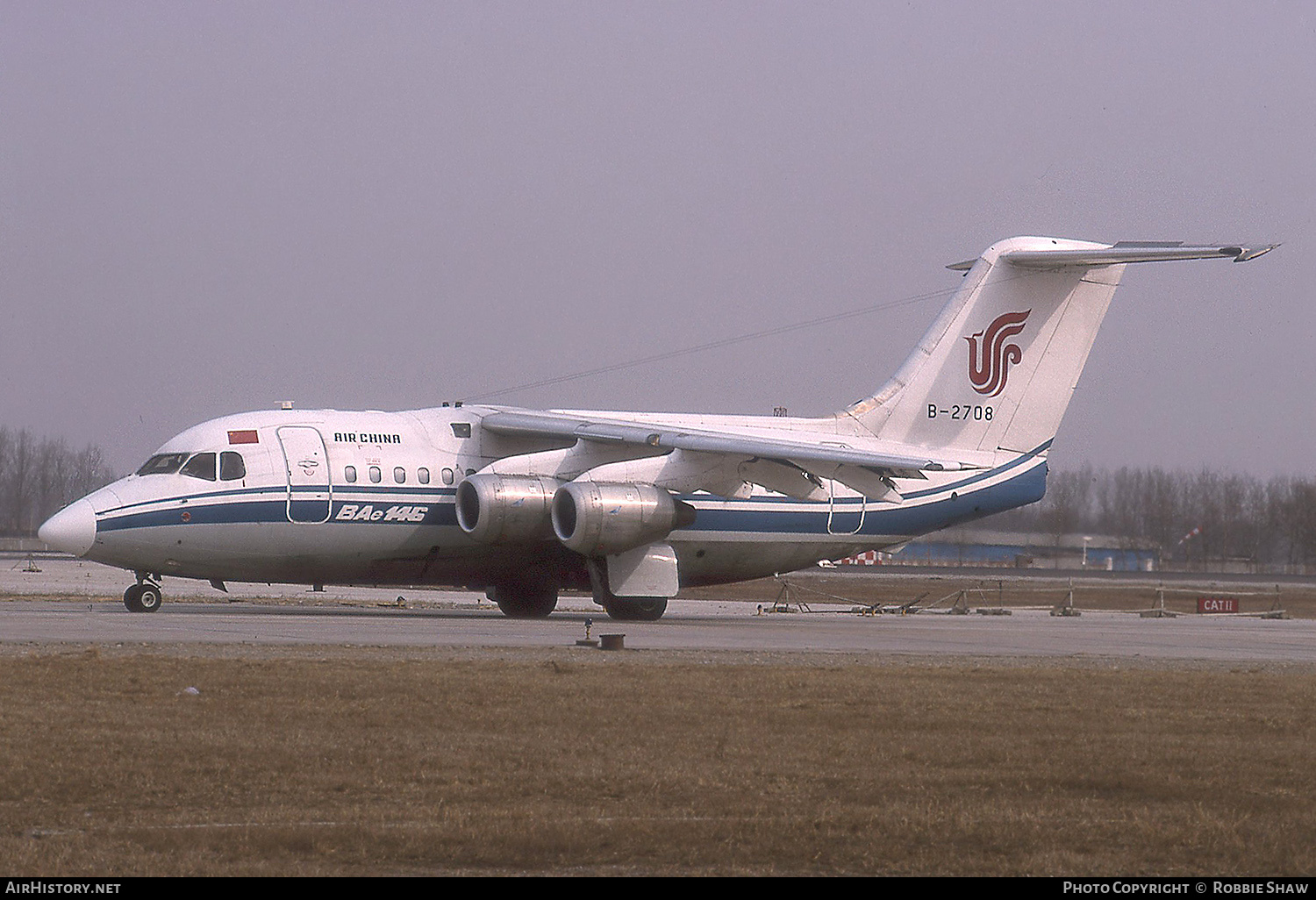 Aircraft Photo of B-2708 | British Aerospace BAe-146-100 | Air China | AirHistory.net #272460