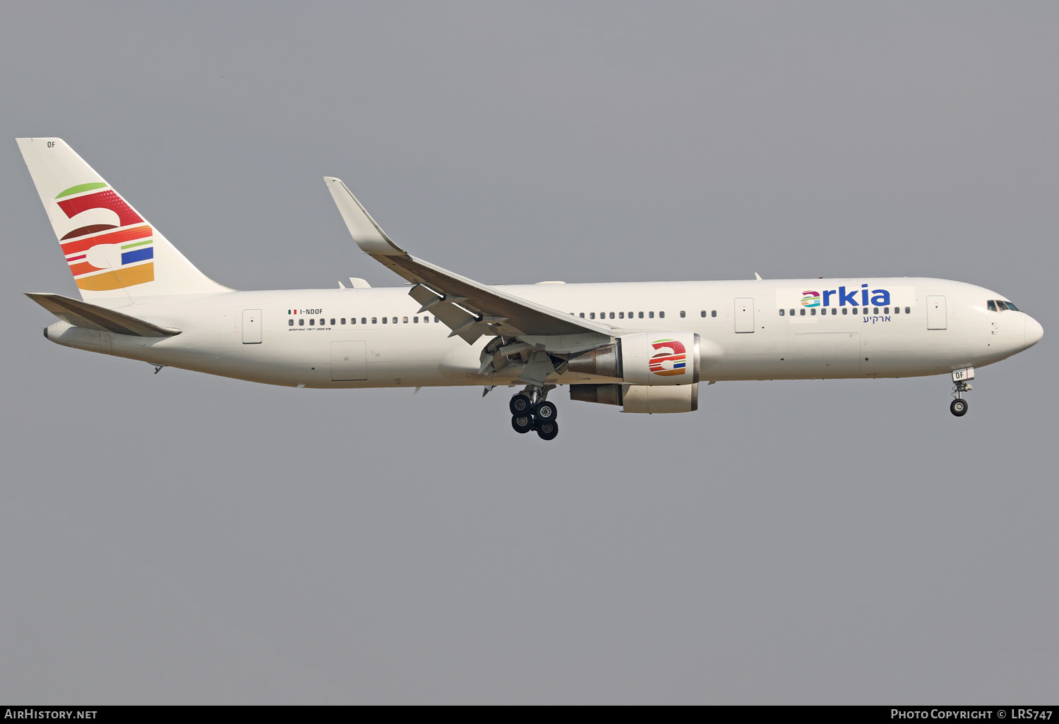 Aircraft Photo of I-NDOF | Boeing 767-306/ER | Arkia Israeli Airlines | AirHistory.net #272469