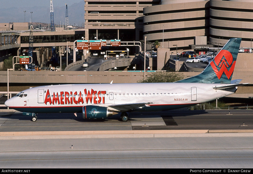 Aircraft Photo of N330AW | Boeing 737-3Y0 | America West Airlines | AirHistory.net #272470