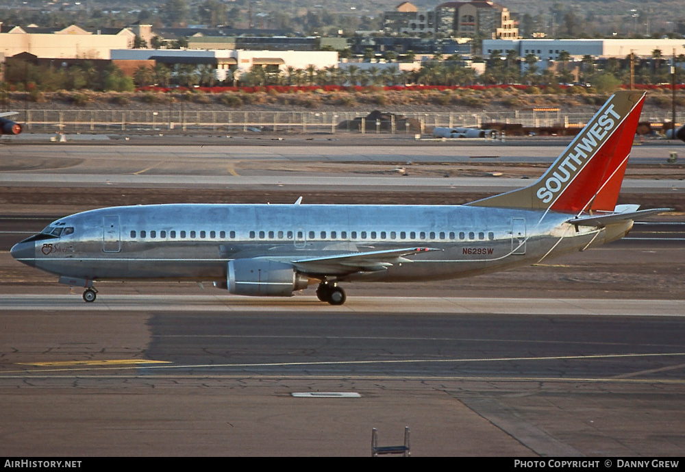 Aircraft Photo of N629SW | Boeing 737-3H4 | Southwest Airlines | AirHistory.net #272476