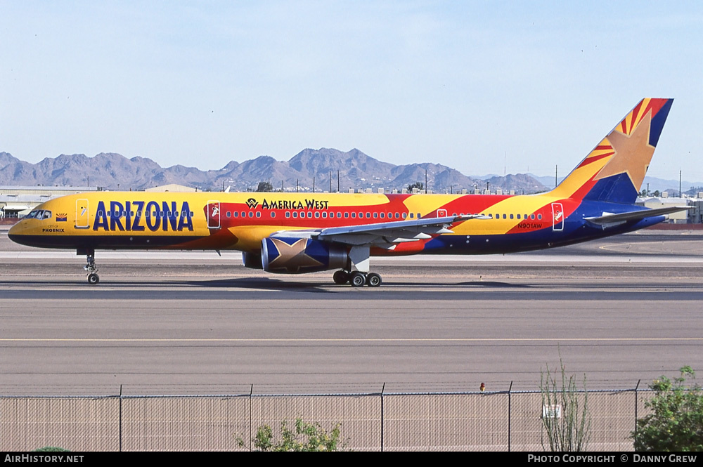Aircraft Photo of N901AW | Boeing 757-2S7 | America West Airlines | AirHistory.net #272479