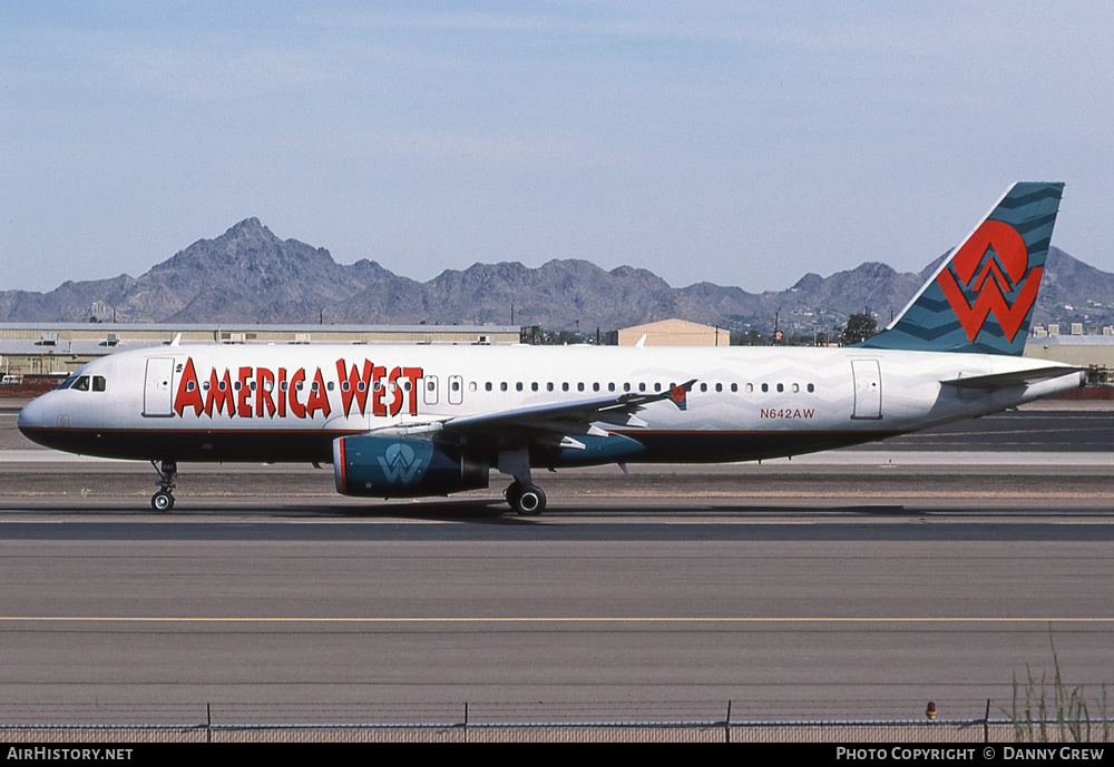 Aircraft Photo of N642AW | Airbus A320-232 | America West Airlines | AirHistory.net #272487