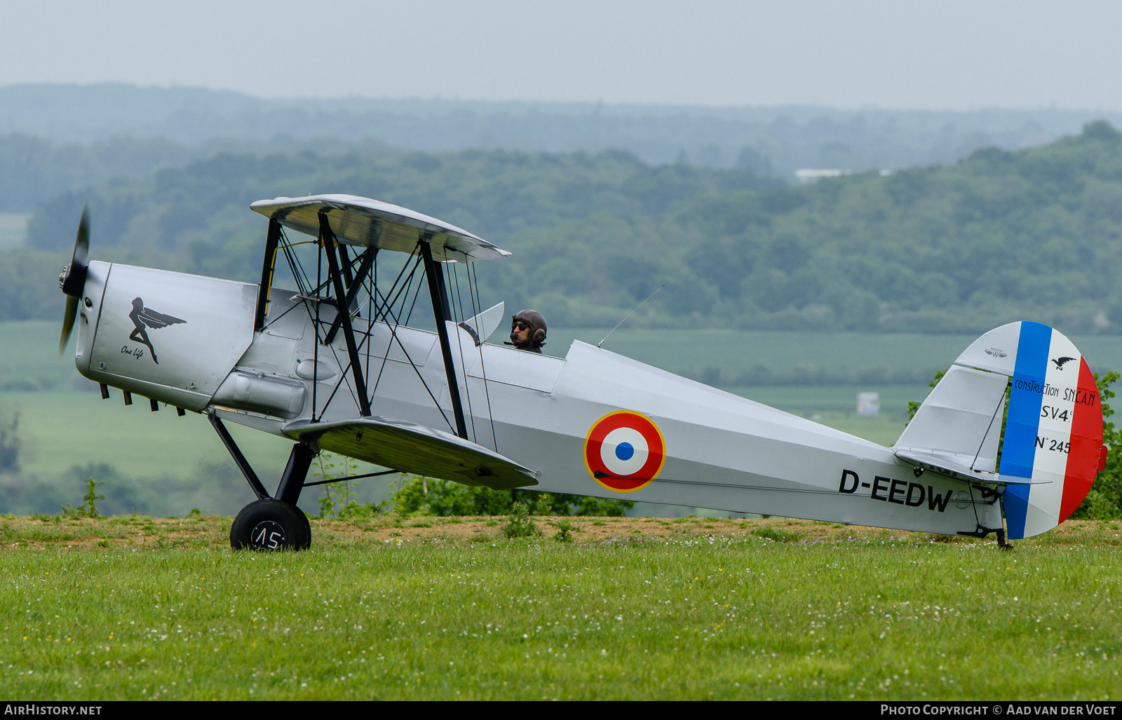 Aircraft Photo of D-EEDW / 245 | Stampe-Vertongen SV-4C | France - Air Force | AirHistory.net #272493