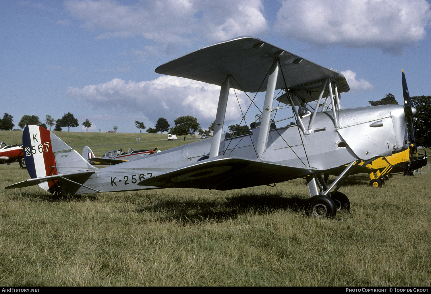 Aircraft Photo of G-MOTH / K2567 | De Havilland D.H. 82A Tiger Moth II | UK - Air Force | AirHistory.net #272503