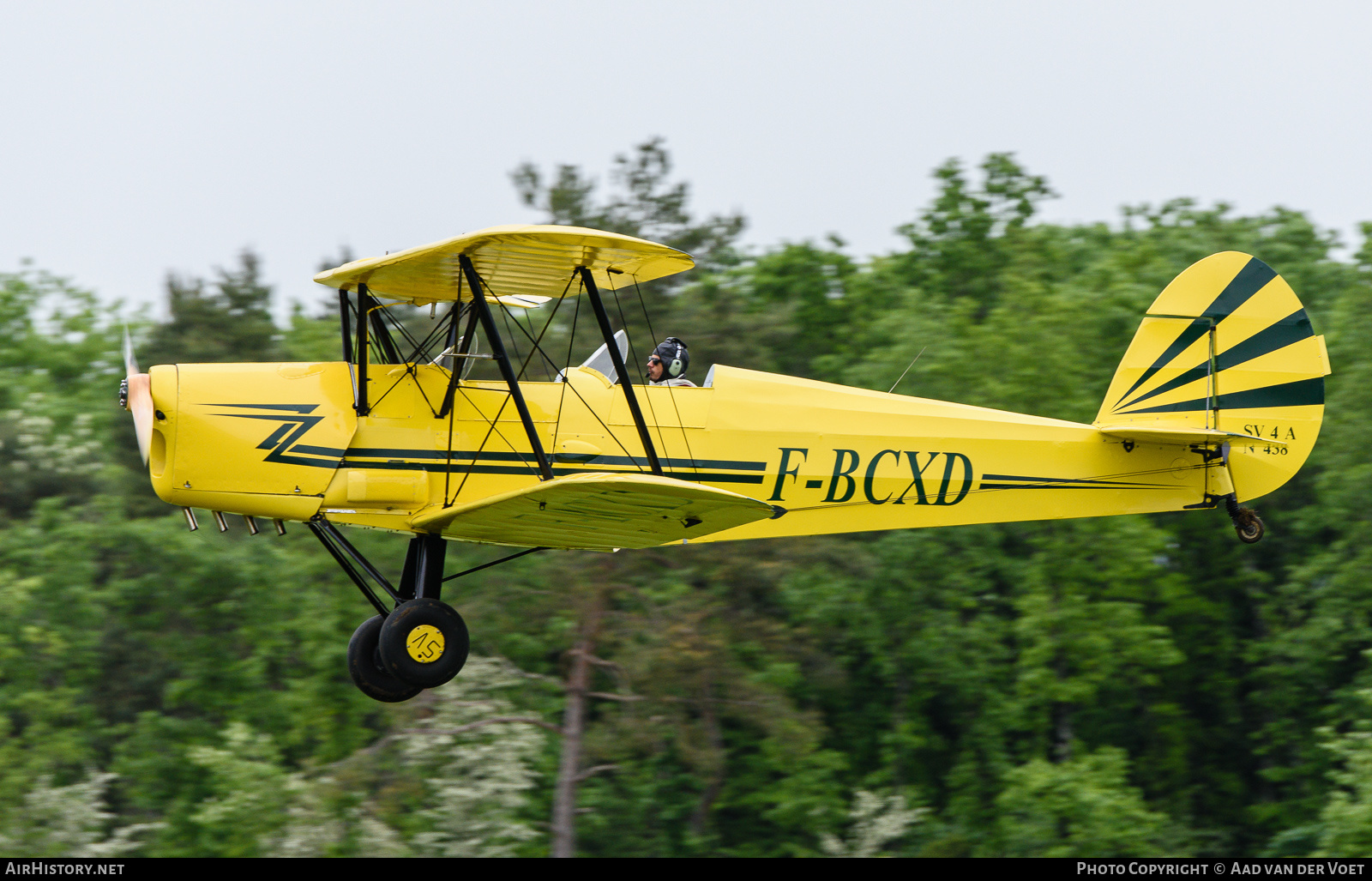 Aircraft Photo of F-BCXD | Stampe-Vertongen SV-4A | AirHistory.net #272525