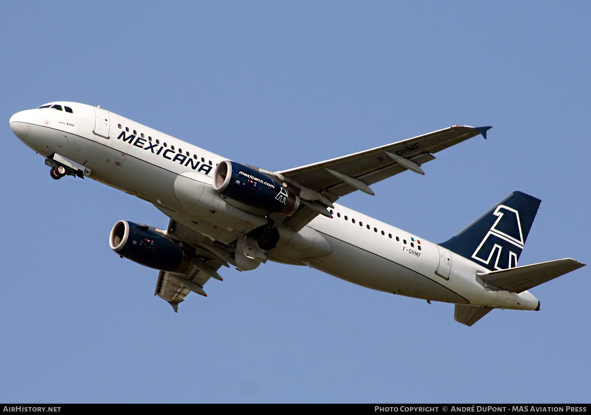 Aircraft Photo of F-OHMF | Airbus A320-231 | Mexicana | AirHistory.net #272553