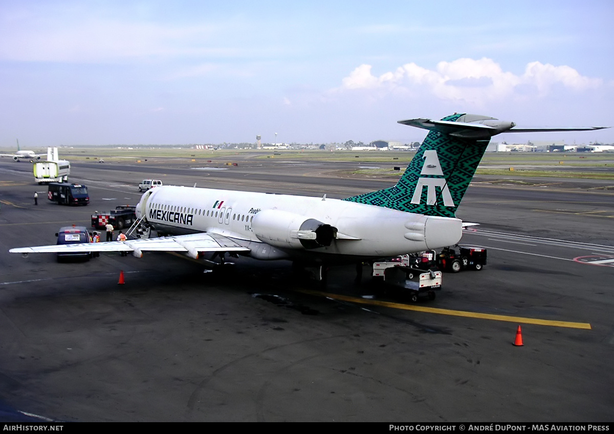Aircraft Photo of XA-SGF | Fokker 100 (F28-0100) | Mexicana | AirHistory.net #272556