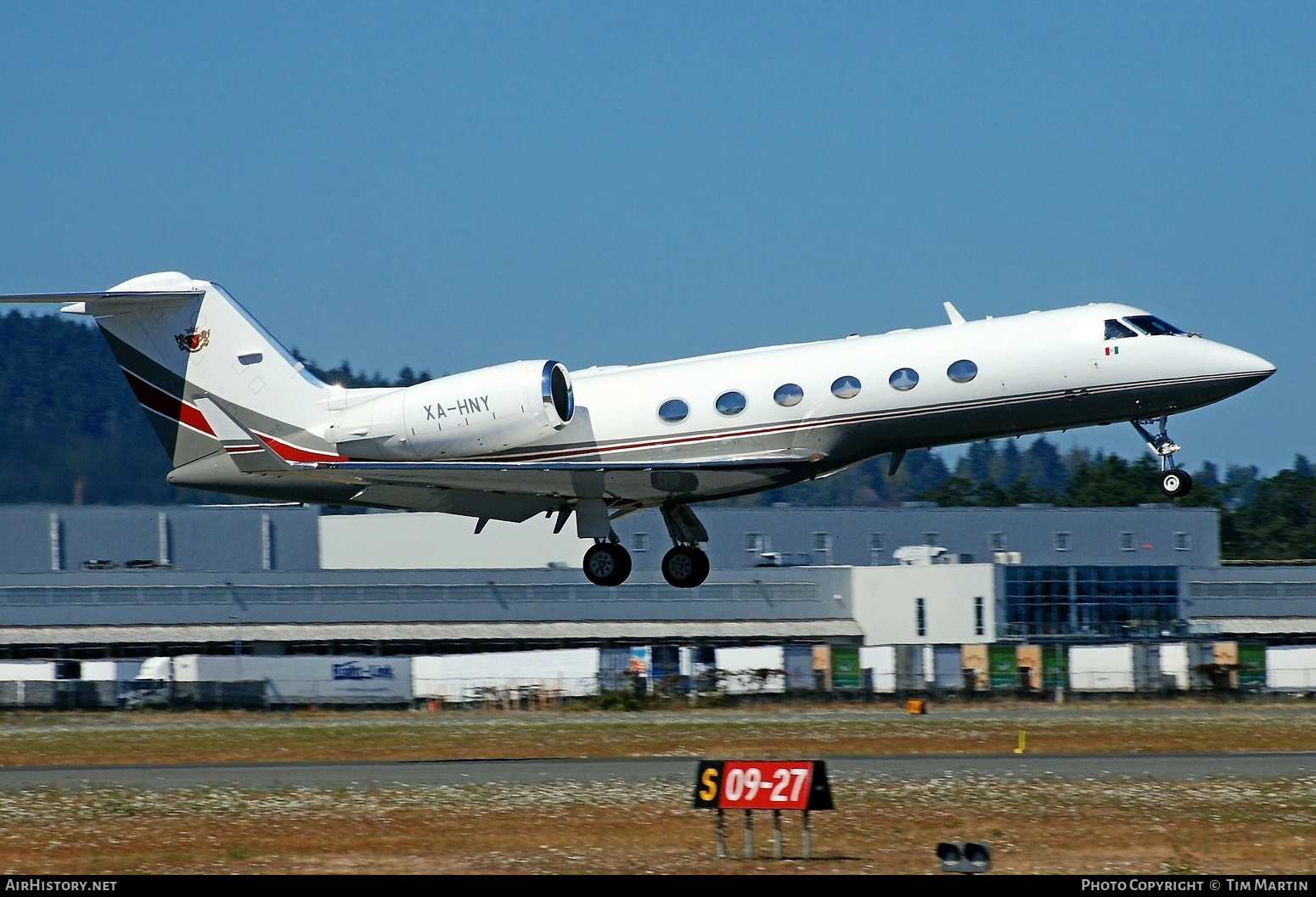 Aircraft Photo of XA-HNY | Gulfstream Aerospace G-IV Gulfstream IV-SP | AirHistory.net #272558
