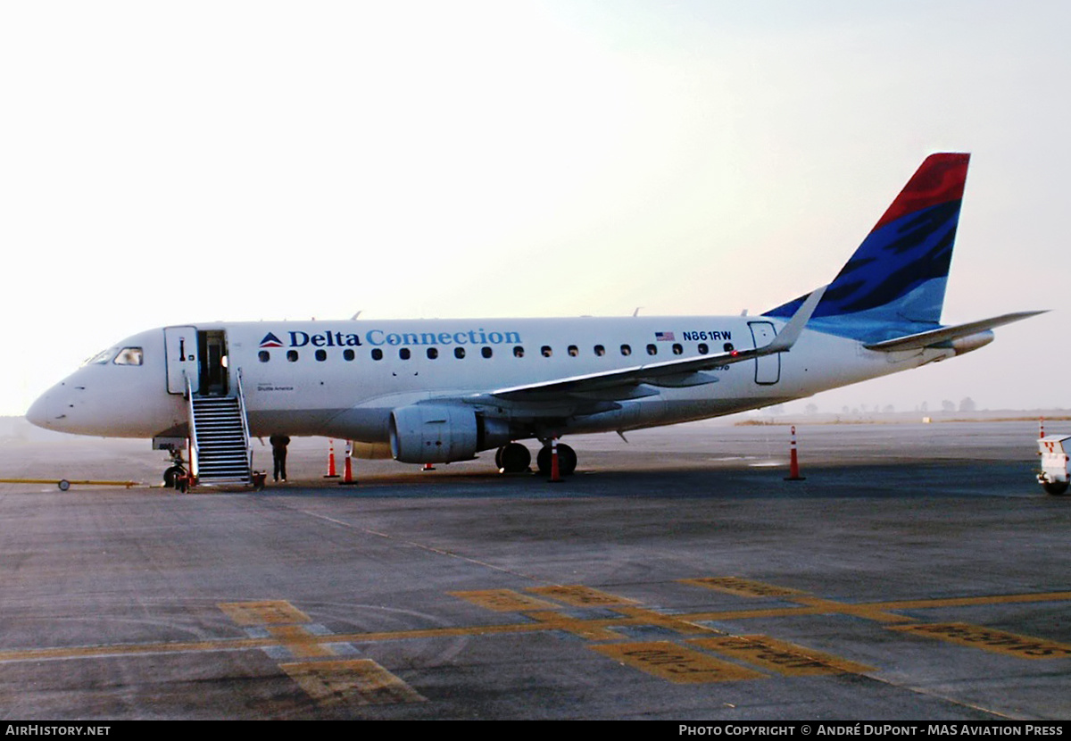 Aircraft Photo of N861RW | Embraer 170SE (ERJ-170-100SE) | Delta Connection | AirHistory.net #272568