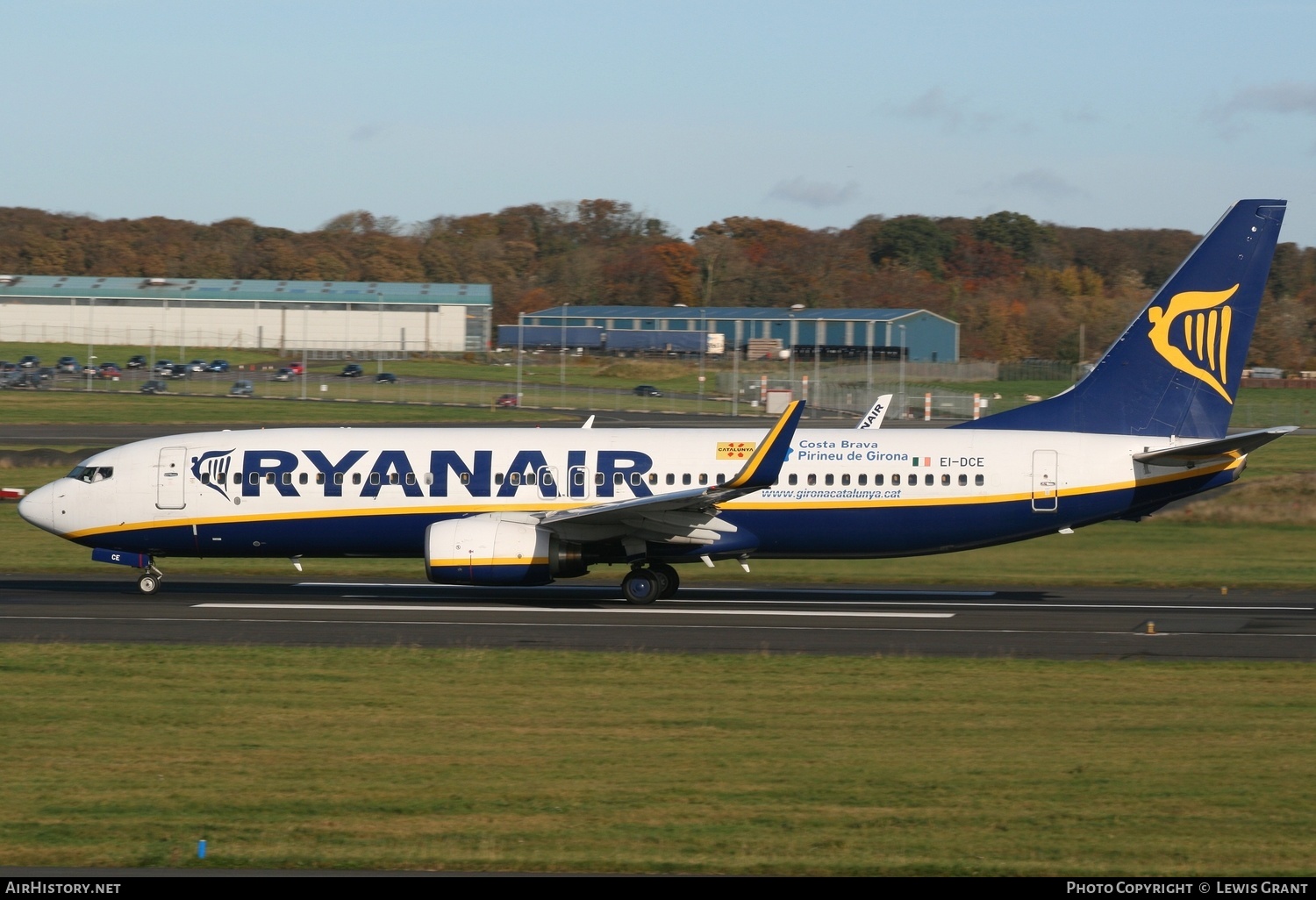 Aircraft Photo of EI-DCE | Boeing 737-8AS | Ryanair | AirHistory.net #272584