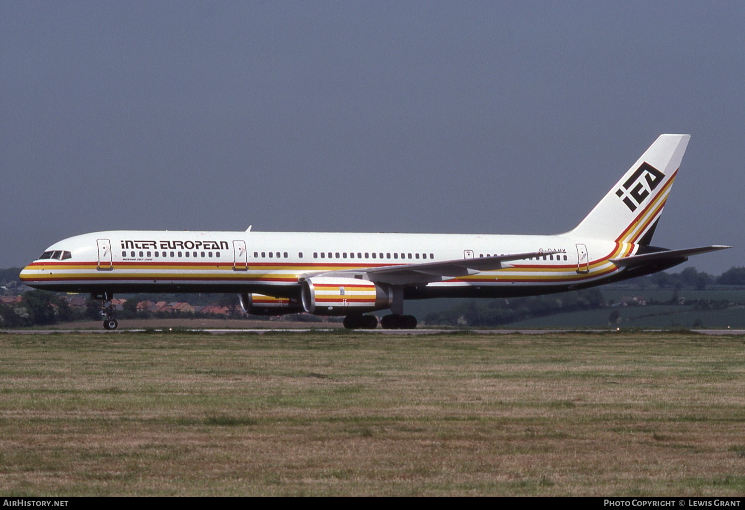 Aircraft Photo of G-OAHK | Boeing 757-23A | Inter European Airways - IEA | AirHistory.net #272592