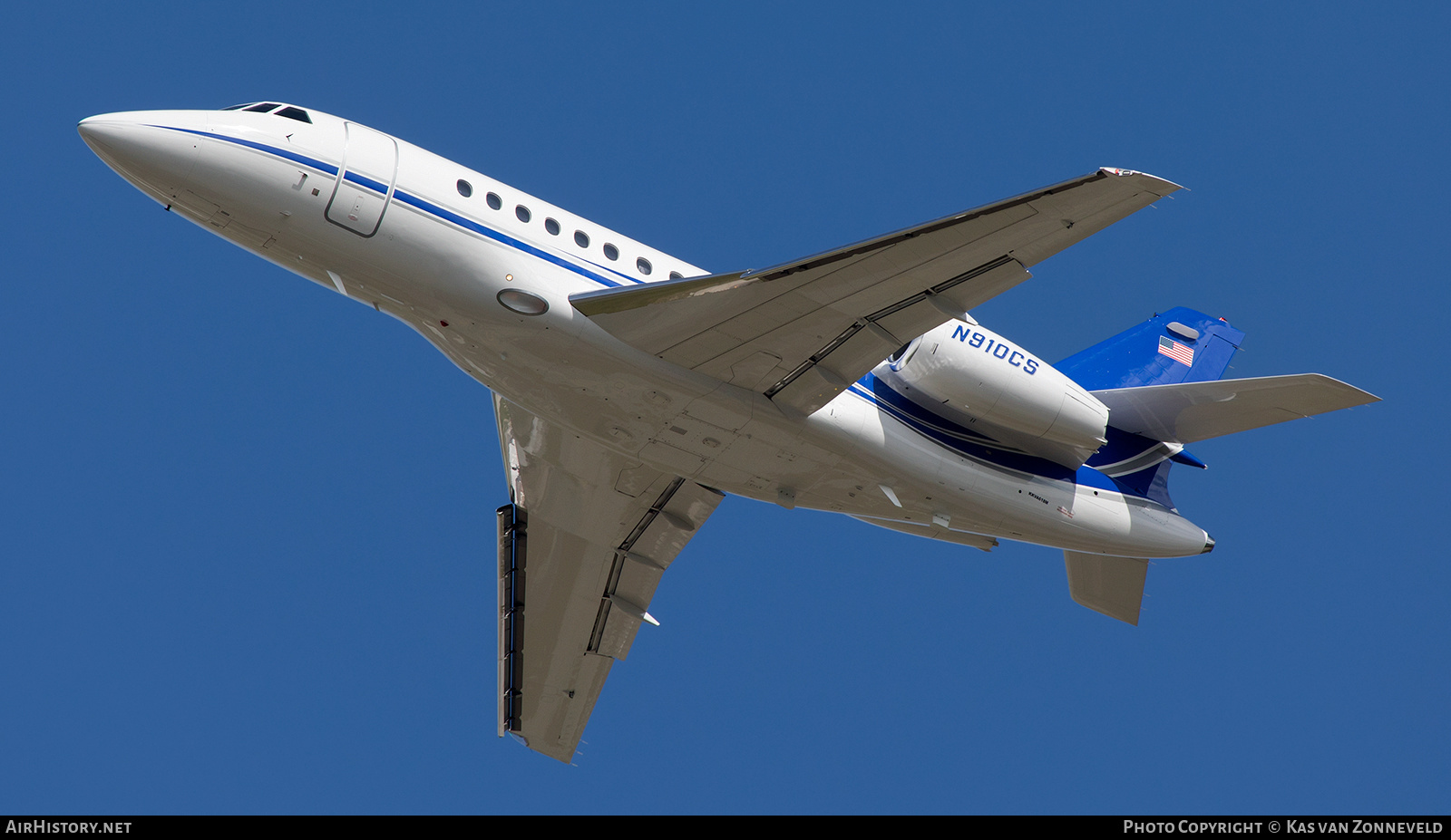 Aircraft Photo of N910CS | Dassault Falcon 2000 | AirHistory.net #272594