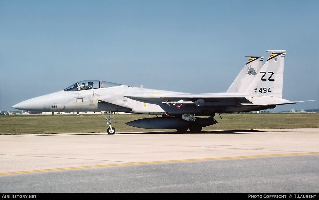 Aircraft Photo of 78-0494 | McDonnell Douglas F-15C Eagle | USA - Air Force | AirHistory.net #272603
