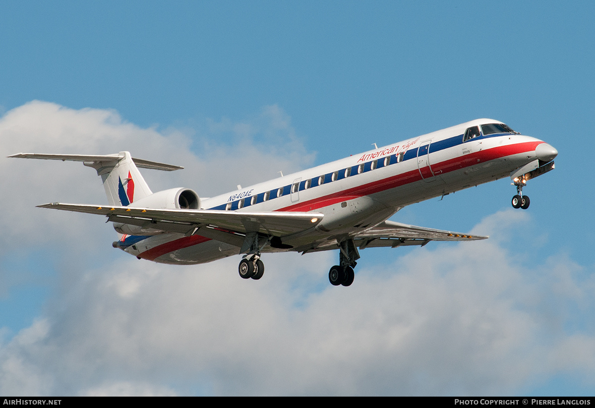 Aircraft Photo of N840AE | Embraer ERJ-140LR (EMB-135KL) | American Eagle | AirHistory.net #272621