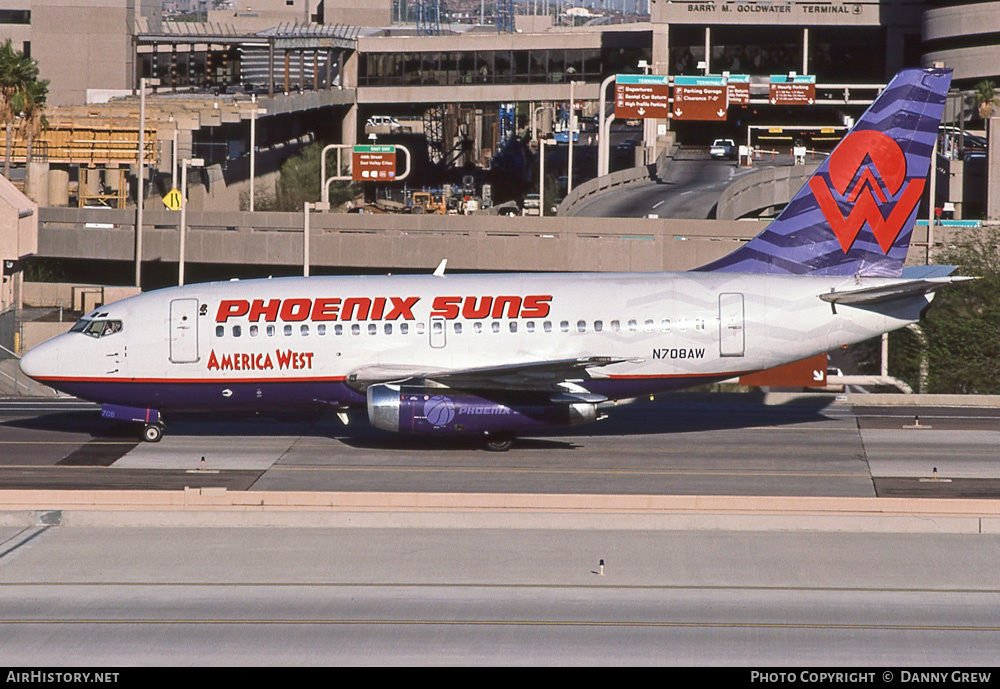 Aircraft Photo of N708AW | Boeing 737-112 | America West Airlines | AirHistory.net #272632