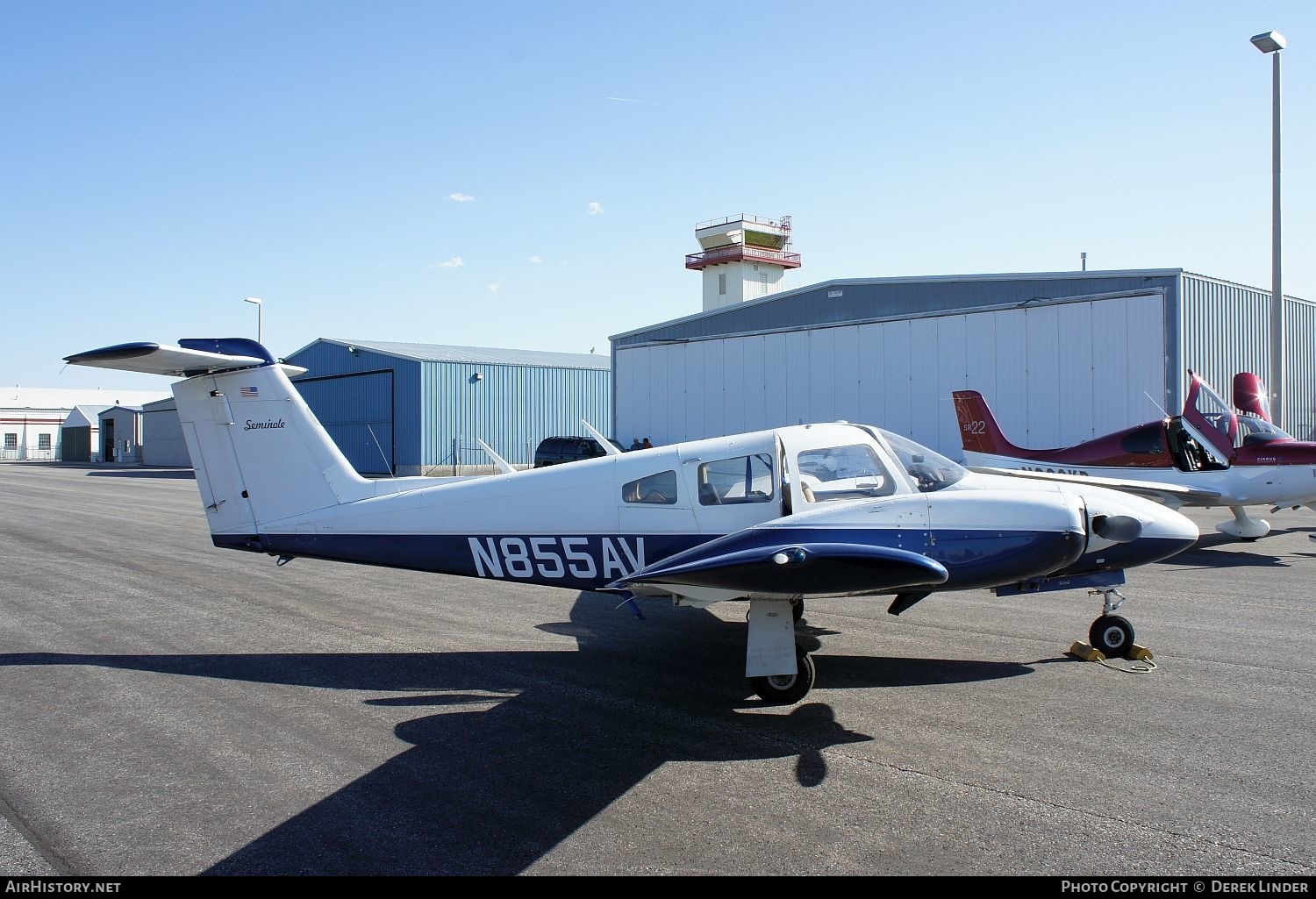 Aircraft Photo of N855AV | Piper PA-44-180 Seminole | AirHistory.net #272637