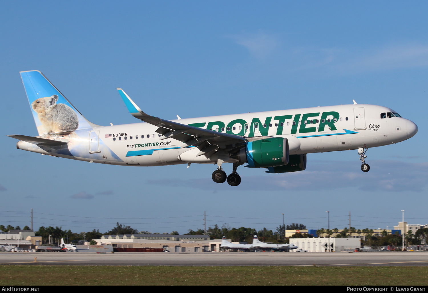 Aircraft Photo of N331FR | Airbus A320-251N | Frontier Airlines | AirHistory.net #272649