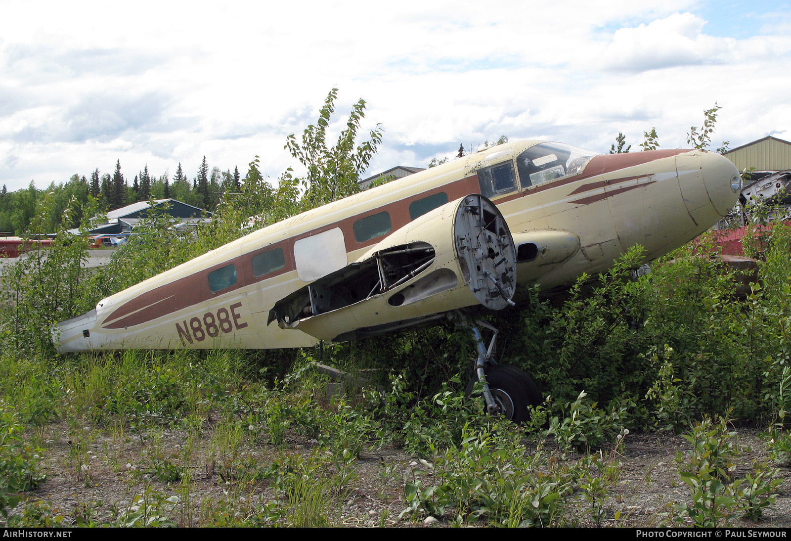 Aircraft Photo of N888E | Beech C-45G Expeditor | Alaska Aeronautical Industries | AirHistory.net #272653