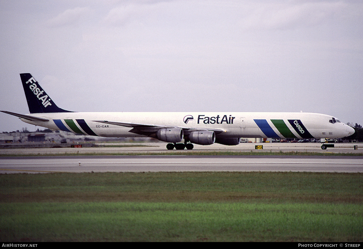 Aircraft Photo of CC-CAR | McDonnell Douglas DC-8-71(F) | Fast Air | AirHistory.net #272662