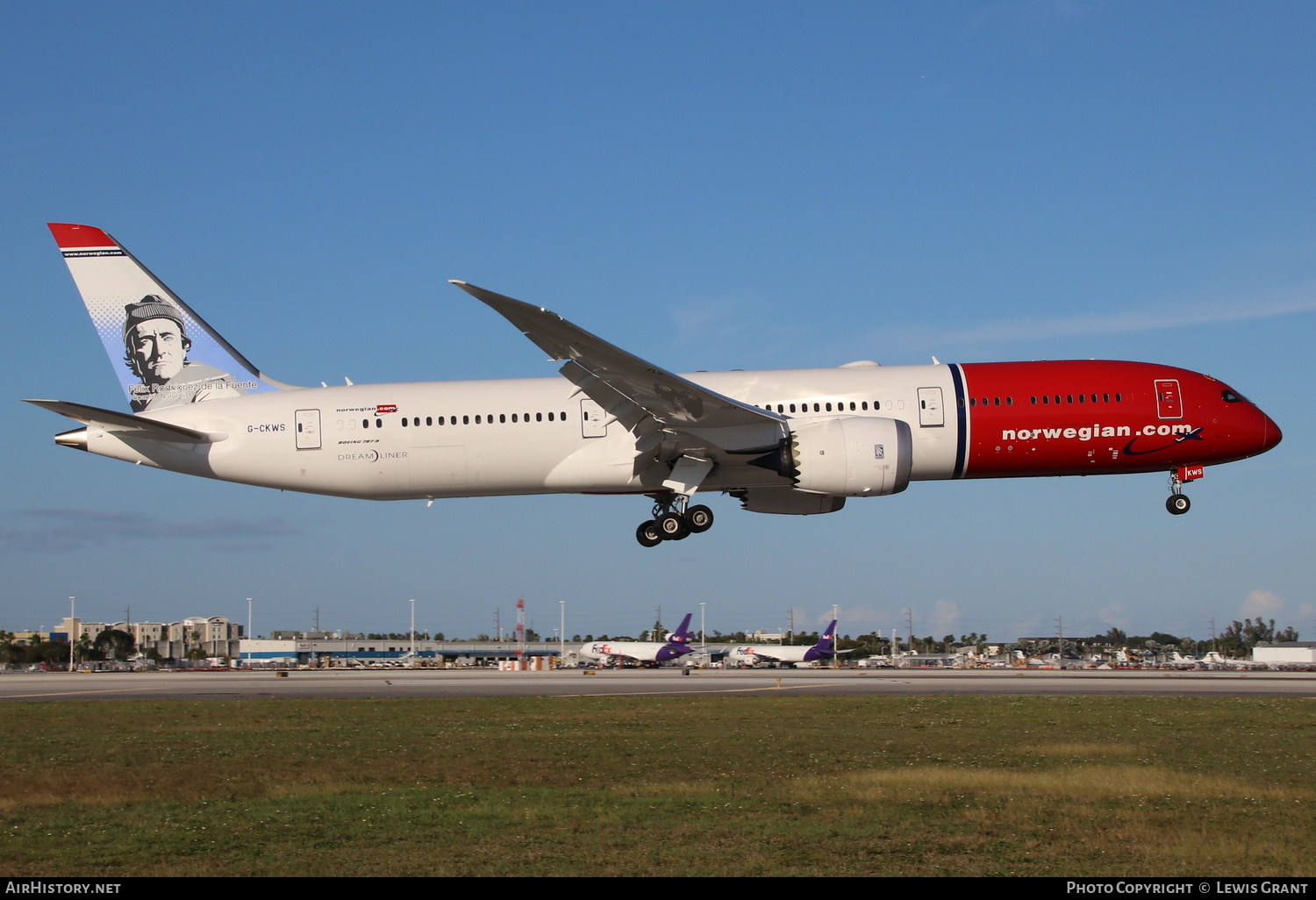 Aircraft Photo of G-CKWS | Boeing 787-9 Dreamliner | Norwegian | AirHistory.net #272673