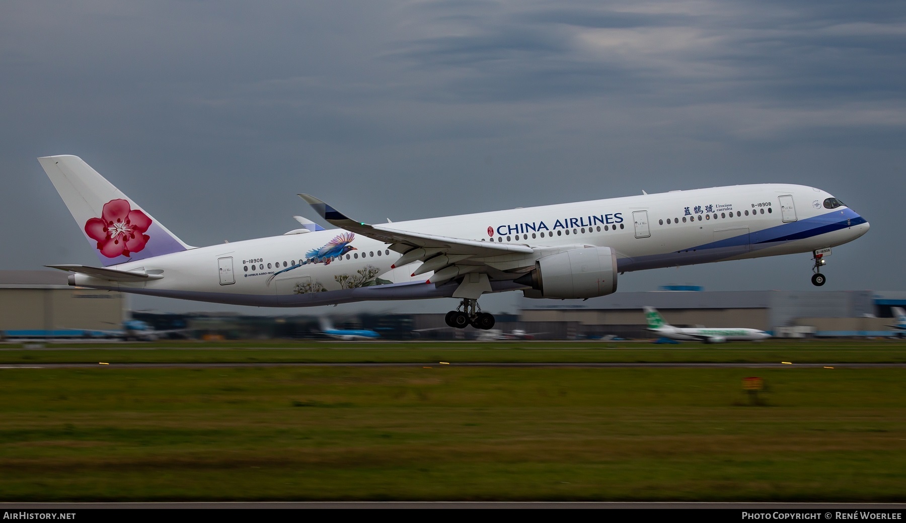 Aircraft Photo of B-18908 | Airbus A350-941 | China Airlines | AirHistory.net #272681